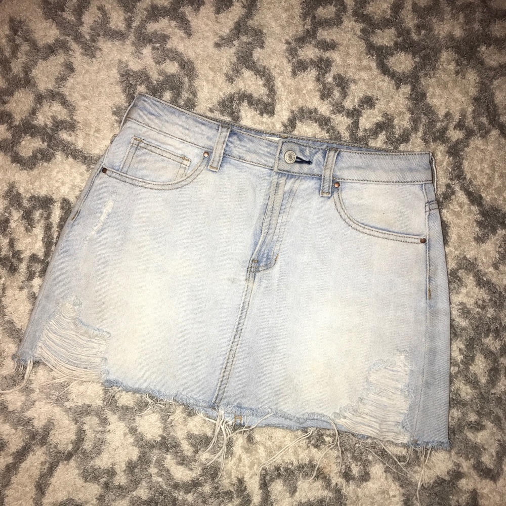 PacSun denim skirt